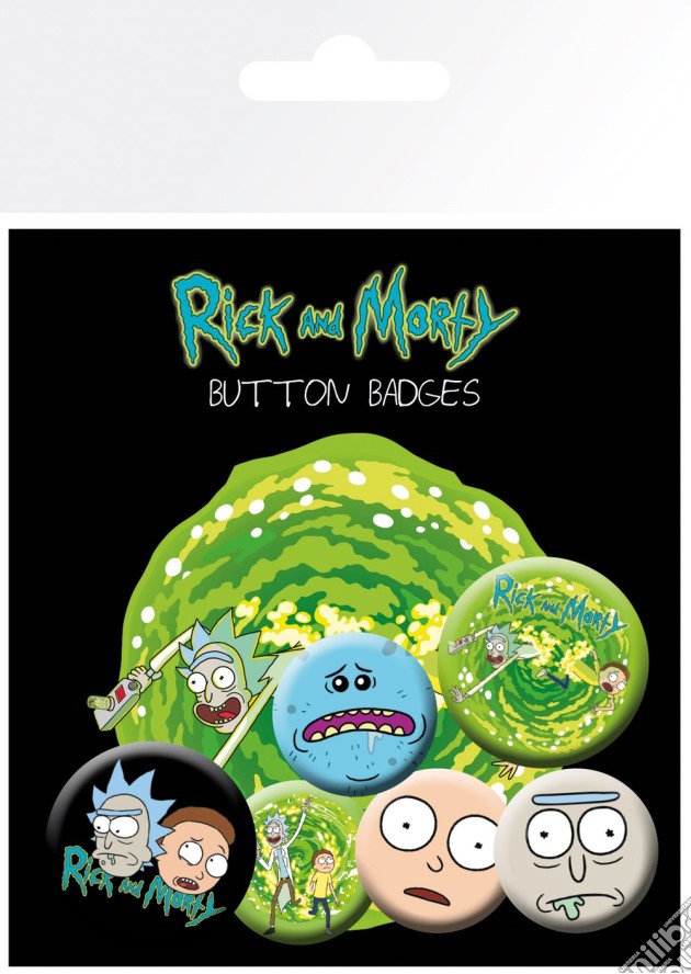 Rick And Morty: Gb Eye - Characters (Badge Pack) gioco di GB Eye