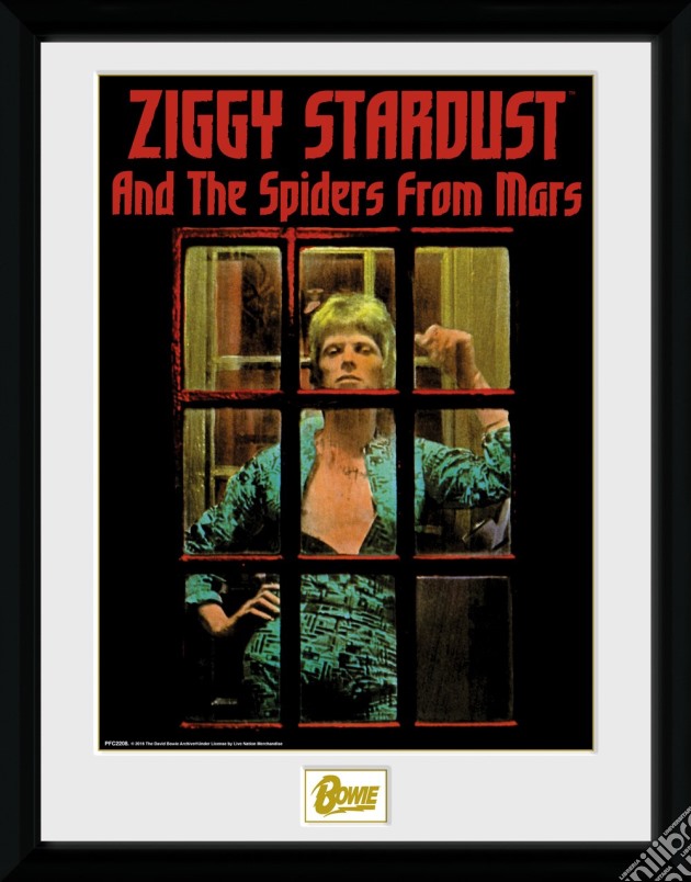 David Bowie - Ziggy Stardust (Stampa In Cornice 30x40 Cm) gioco di GB Eye