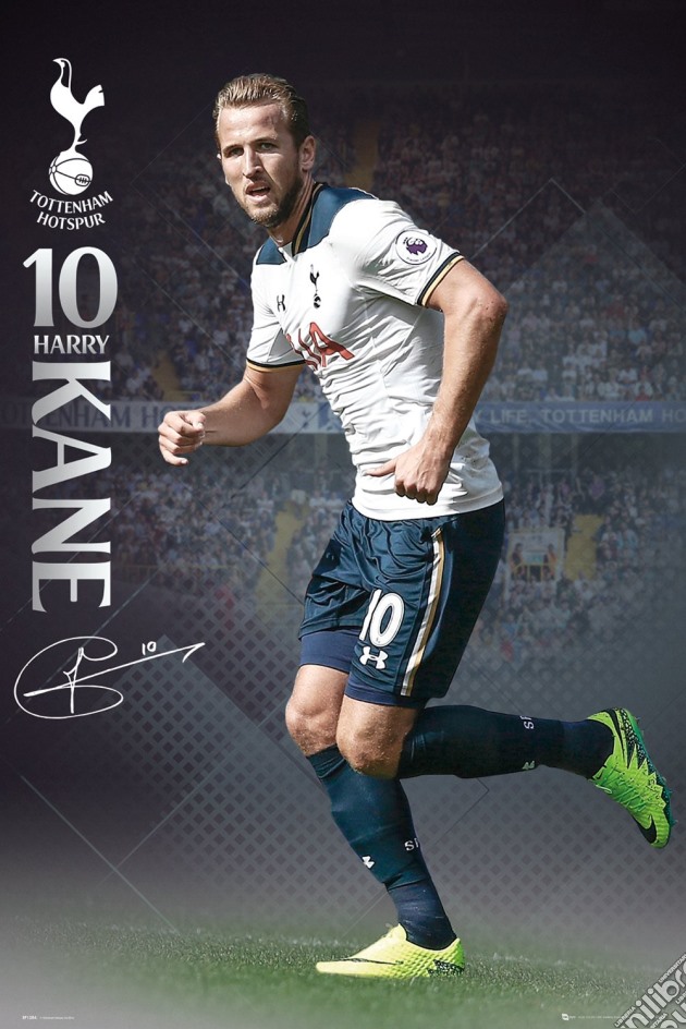 Tottenham Hotspur - Kane 16/17 (Poster Maxi 61x91,5 Cm) gioco di GB Eye
