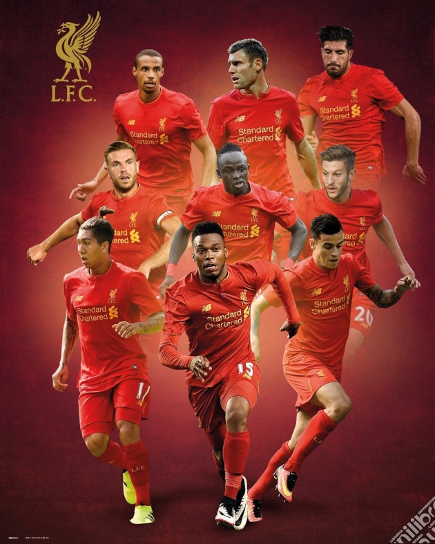 Liverpool: Players 16/17 (Poster Mini 40x50 Cm) gioco di GB Eye