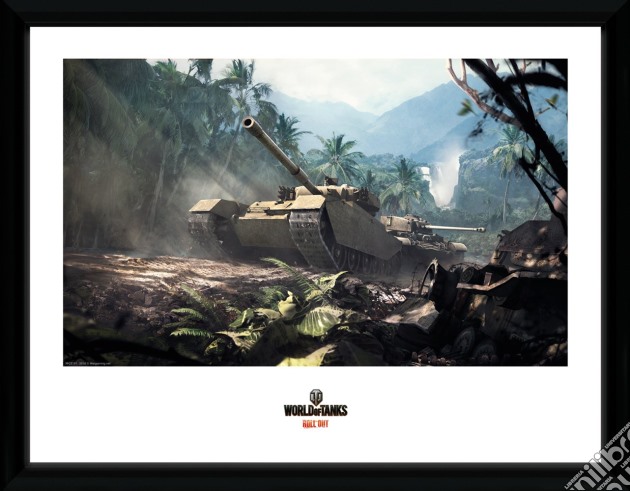 World Of Tanks: Forest Tanks (Stampa In Cornice 30x40 Cm) gioco di GB Eye