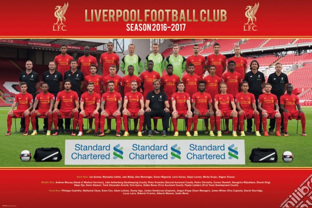 Liverpool: Team Photo 16/17 (Poster Maxi 61x91,5 Cm) gioco di GB Eye