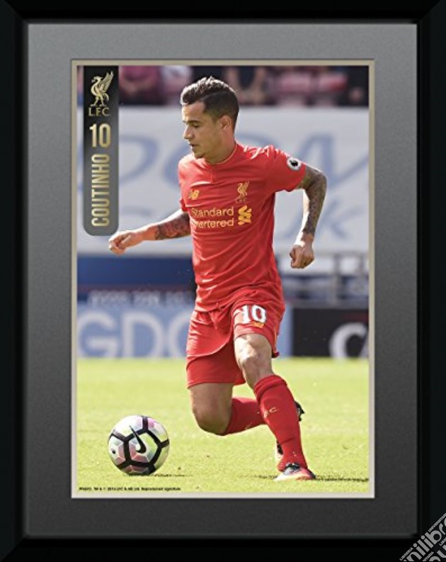 Liverpool: Coutinho 16/17 (Stampa In Cornice 15x20 Cm) gioco di GB Eye