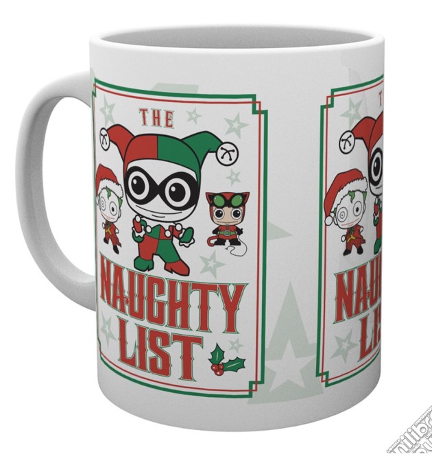 Dc Comics - Naughty List Christmas Mug (Tazza) gioco di GB Eye