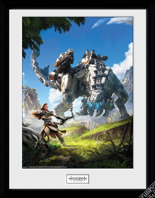 Horizon Zero Dawn - Key Art (Stampa In Cornice 30x40 Cm) gioco di GB Eye