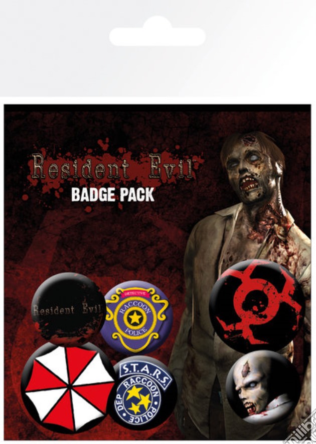 Resident Evil - Mix (Badge Pack) gioco di GB Eye