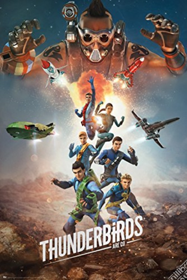 Thunderbirds Are Go: Collage (Poster Maxi 61x91,5 Cm) gioco di GB Eye