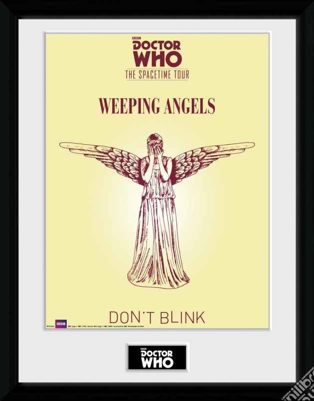 Doctor Who - Spacetime Tour Weeping Angels (Stampa In Cornice 30x40 Cm) gioco di GB Eye