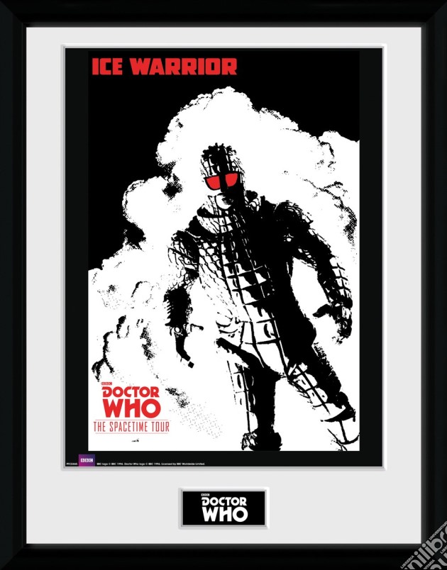 Doctor Who: Spacetime Tour Ice Warrior (Stampa In Cornice 30x40 Cm) gioco di GB Eye
