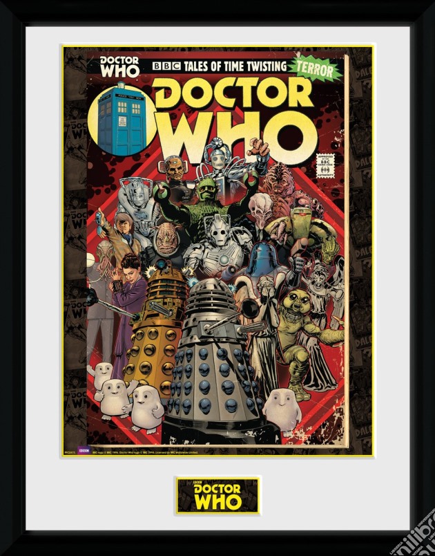 Doctor Who - Villains Comic (Stampa In Cornice 30x40 Cm) gioco di GB Eye