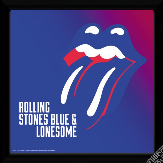 Rolling Stones (The - Blue And Lonesome (Stampa In Cornice 30x30 Cm) gioco di GB Eye