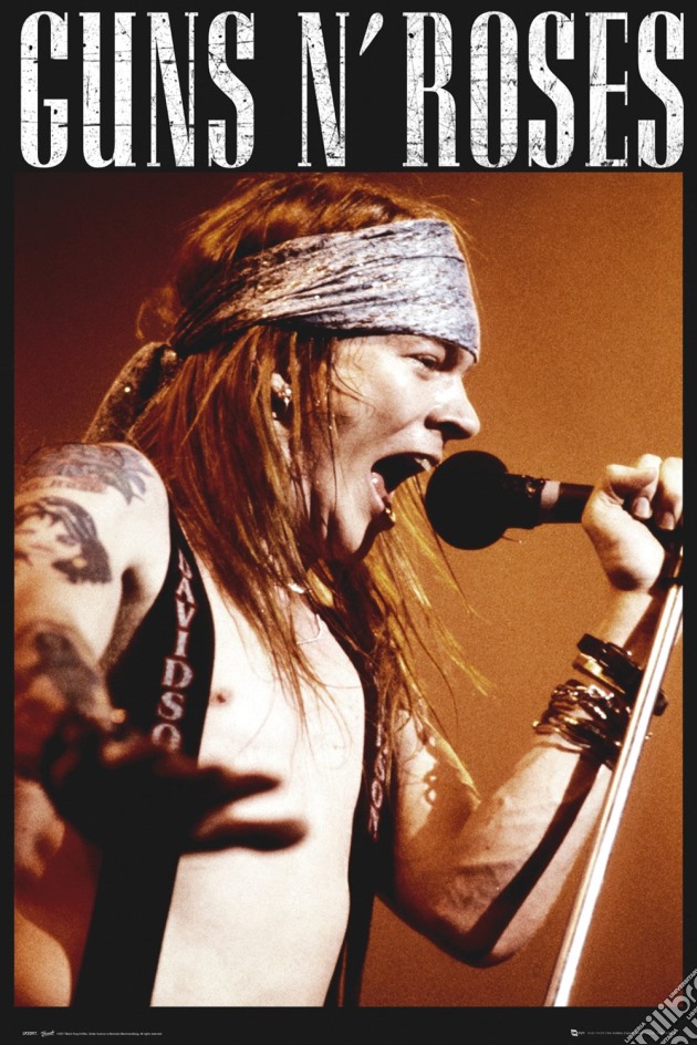 Guns N'Roses - Axl (Poster Maxi 61x91,5 Cm) gioco di GB Eye