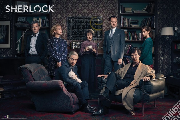Sherlock - Cast (Poster Maxi 61x91,5 Cm) gioco di GB Eye