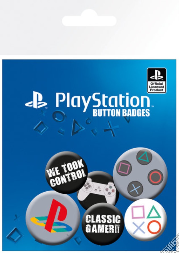 Playstation: ABYstyle - Classic (Badge Pack / Set Spille) gioco di GB Eye