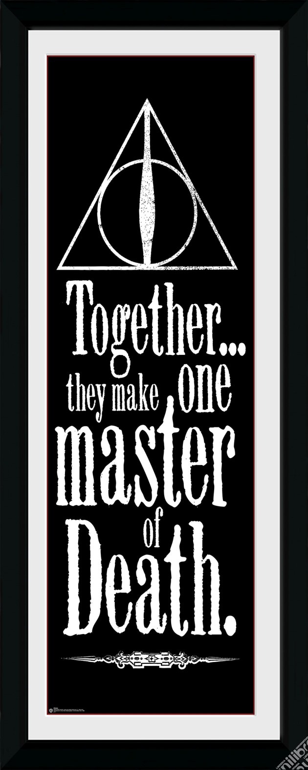 Harry Potter - Deathly Hallows (Stampa In Cornice 75x30 Cm) gioco di GB Eye