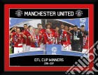 Manchester United: Efl Cup Winners 16/17 (Stampa In Cornice 15x20 Cm) giochi