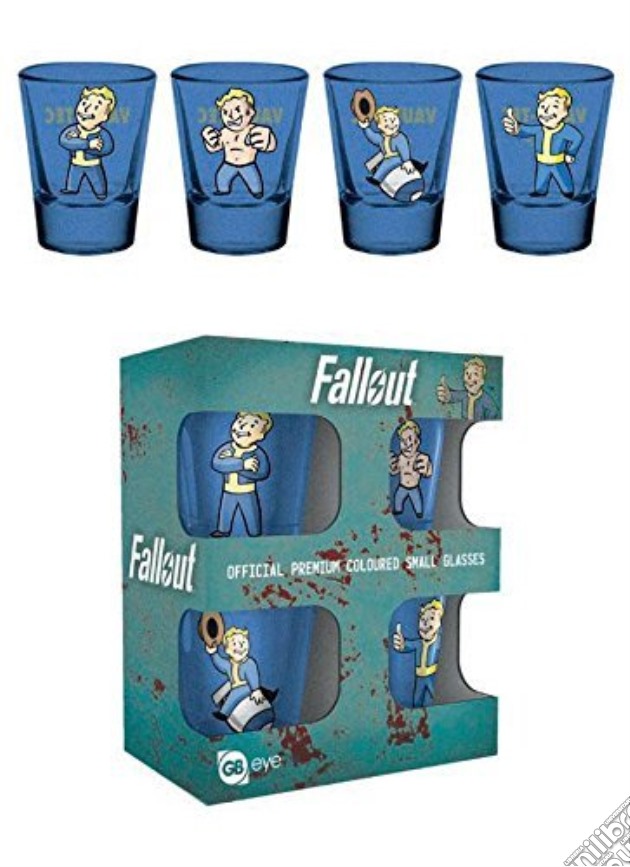 Fallout - Vault Boy (Set 4 Bicchieri Piccoli) gioco