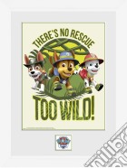 Paw Patrol: No Rescue Too Wild (Stampa In Cornice 30x40cm) gioco di GB Eye