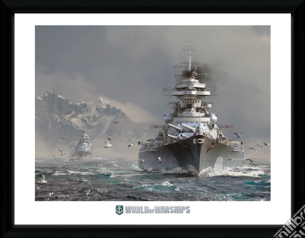 World Of Warships - Bismark (Stampa In Cornice) gioco di GB Eye
