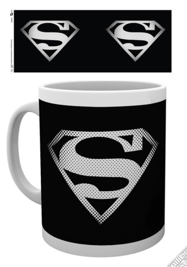 Dc Comics - Superman Monotone Logo (Tazza) gioco di GB Eye