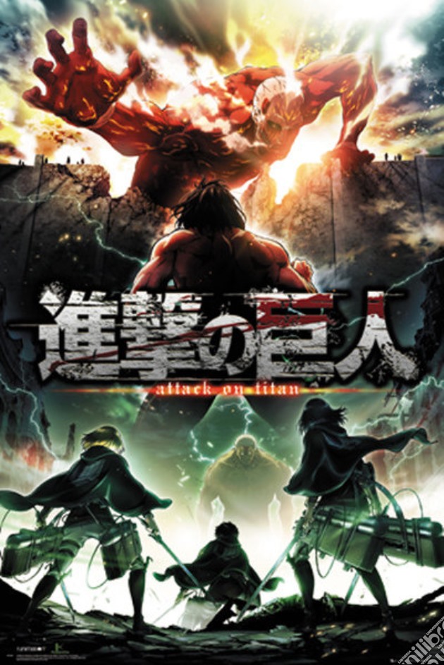 Attack On Titan: GB Eye - Season 2 Key Art (Poster Maxi 61x91,5 Cm) gioco di GB Eye