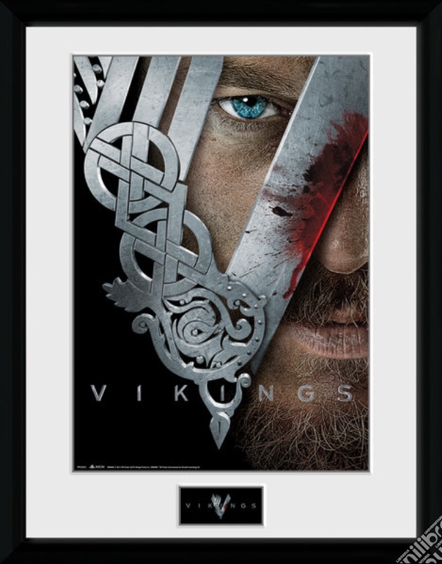 Vikings: Gb Eye - Keyart (Framed Print 30x40 Cm / Stampa In Cornice) gioco di GB Eye