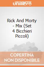 Rick And Morty - Mix (Set 4 Bicchieri Piccoli) gioco
