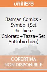 Batman Comics - Symbol (Set Bicchiere Colorato+Tazza+Set Sottobicchieri) gioco