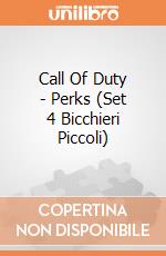 Call Of Duty - Perks (Set 4 Bicchieri Piccoli) gioco
