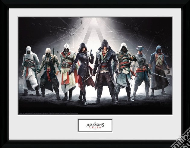 Assassin's Creed: GB Eye -Characters (Stampa In Cornice 30x40cm) gioco di GB Eye