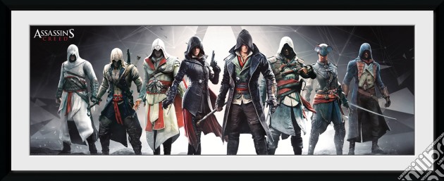 Assassin's Creed - Characters (Stampa In Cornice 30x75cm) gioco di GB Eye