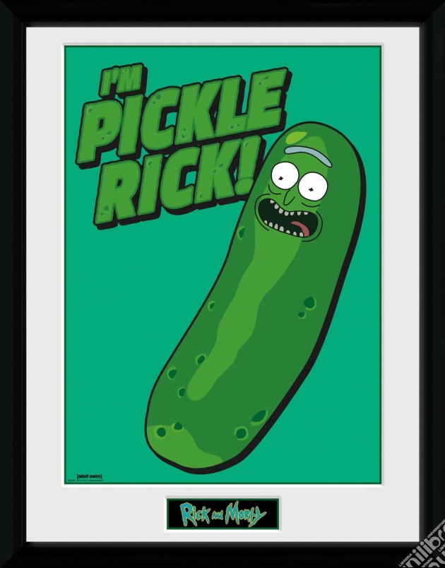 Rick And Morty - Pickle Rick (Stampa In Cornice 30x40 Cm) gioco di GB Eye
