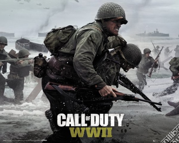 Call Of Duty Wwii - Beach (Poster Mini 40x50 Cm) gioco di GB Eye