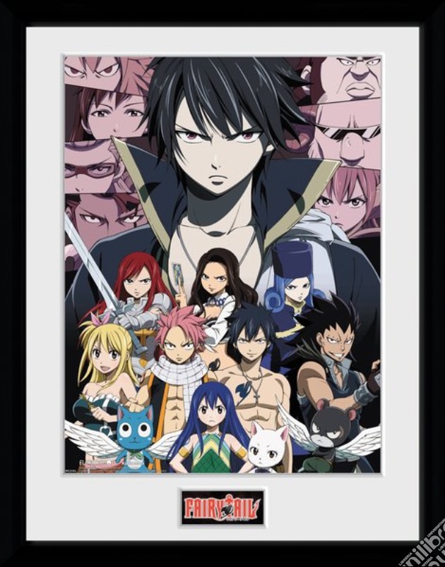 Fairy Tail - Season 4 Key Art (Stampa In Cornice 30x40cm) gioco