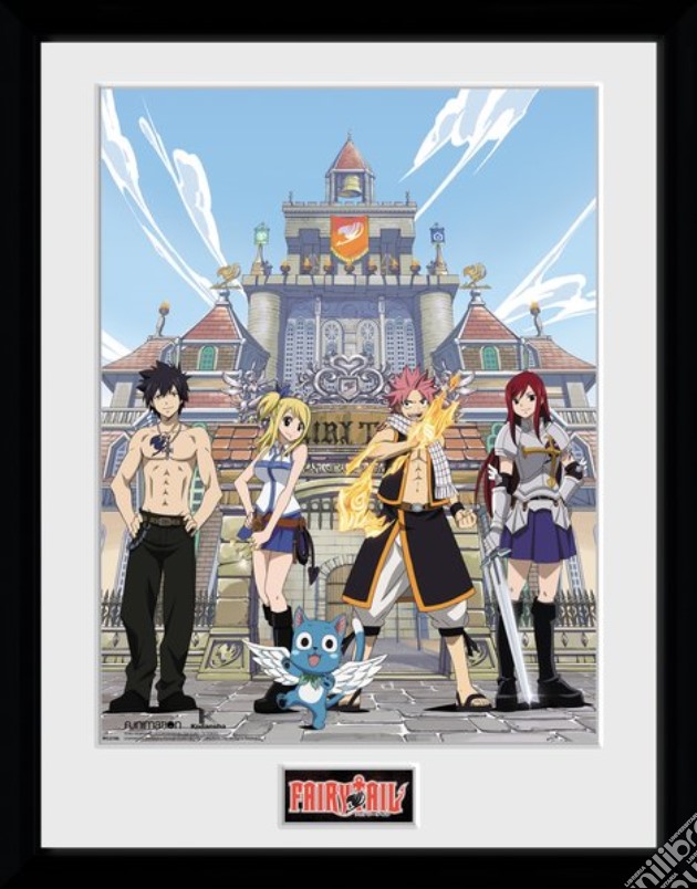 Fairy Tail - Season 1 Key Art (Stampa In Cornice 30x40cm) gioco