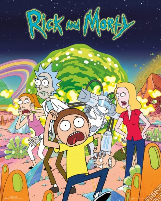 Rick And Morty - Group (Poster Mini 40x50 Cm) gioco di GB Eye