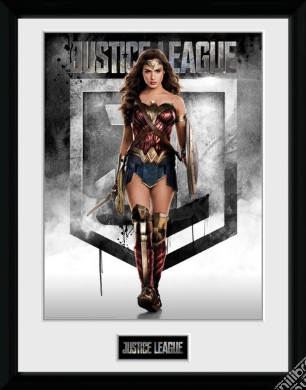 Justice League Movie - Wonder Woman (Stampa In Cornice 30x40) gioco