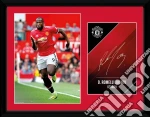 Manchester United: Lukaku 17/18 (Stampa In Cornice 30X40 Cm) giochi