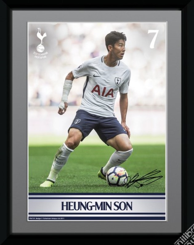 Tottenham Hotspur - Son 17/18 (Stampa In Cornice 20x15 Cm) gioco di GB Eye