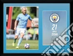 Manchester City: Silva 17/18 (Stampa In Cornice 30x40cm) giochi