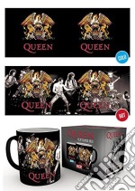 Queen: Gb Eye - Crest (Mug Heat Change 320 ml / Tazza Termosensibile)