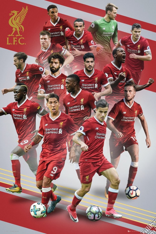 Liverpool - Players 17/18 (Poster Maxi 61x91,5 Cm) gioco di GB Eye