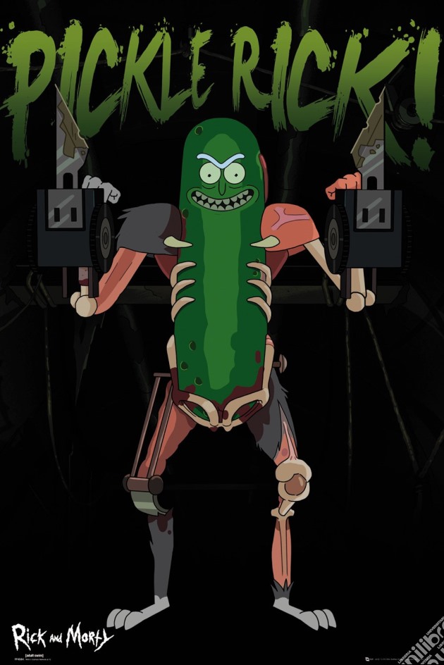 Rick And Morty: GB Eye - Pickle Rick (Poster Maxi 61x91,5 Cm) gioco