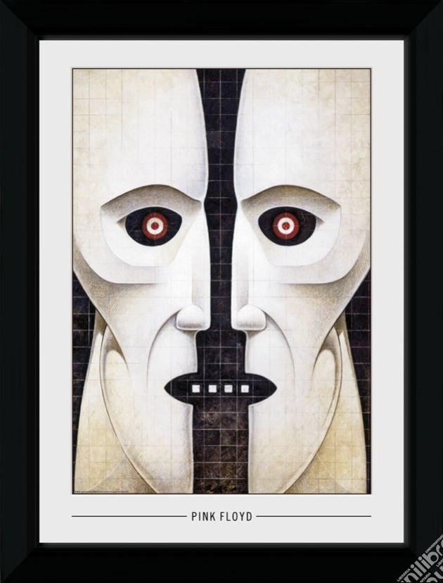 Pink Floyd - Mask (30Mm Black) (Stampa In Cornice 50x70 Cm) gioco