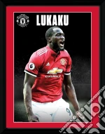 Manchester United: Lukaku Stand 17/18 (Stampa In Cornice 30x40cm) giochi
