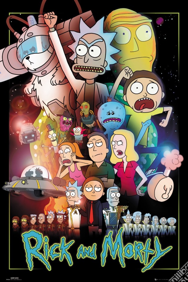 Rick And Morty: GB Eye - Wars (Poster Maxi 61x91,5 Cm) gioco