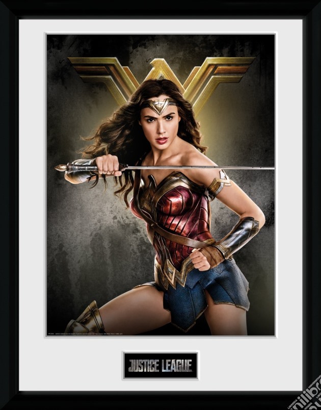 Justice League Movie - Wonder Woman Solo (Stampa In Cornice 30x40cm) gioco