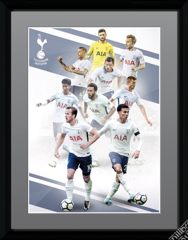 Tottenham Hotspur - Players 17/18 (Stampa In Cornice 30x40cm) gioco