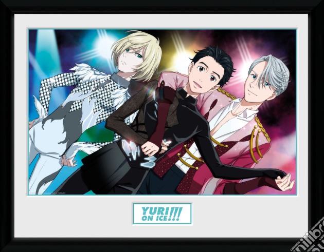 Yuri On Ice - Trio (Stampa In Cornice 30x40cm) gioco