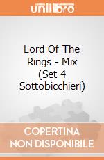 Lord Of The Rings - Mix (Set 4 Sottobicchieri) gioco